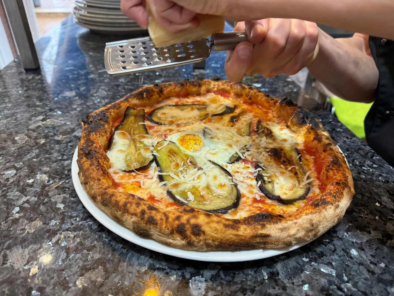 Pizze servite